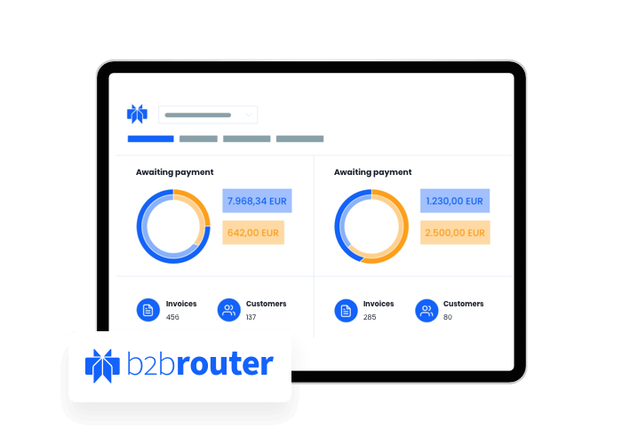 Et suivez le statut de vos factures en <i>temps réel</i>
