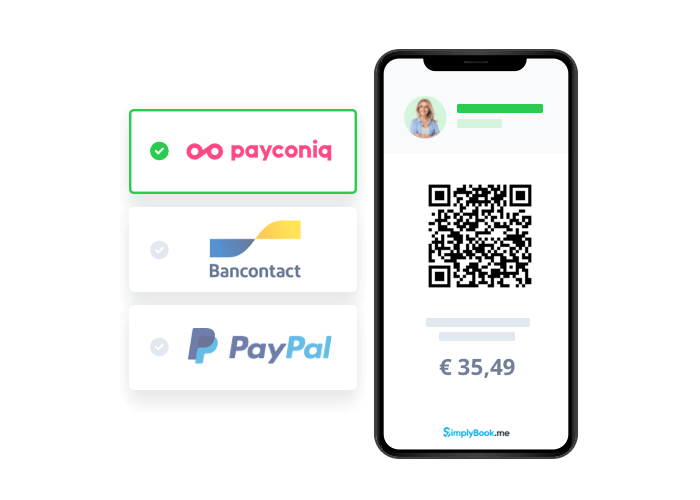 Verwerk betalingen online of ter plaatse