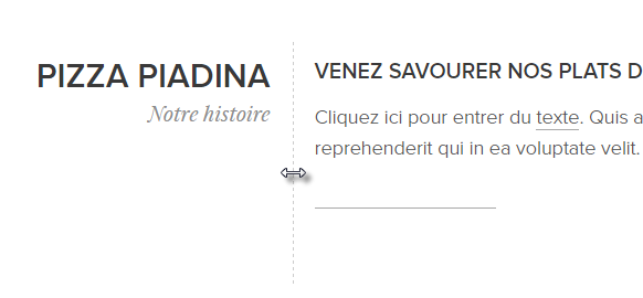 contenu marges d une boite