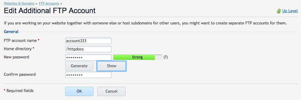 Modifier le nom d'utilisateur