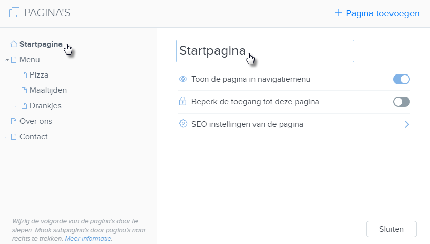 startpagina